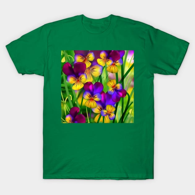 Flourish bright T-Shirt by ArtKsenia